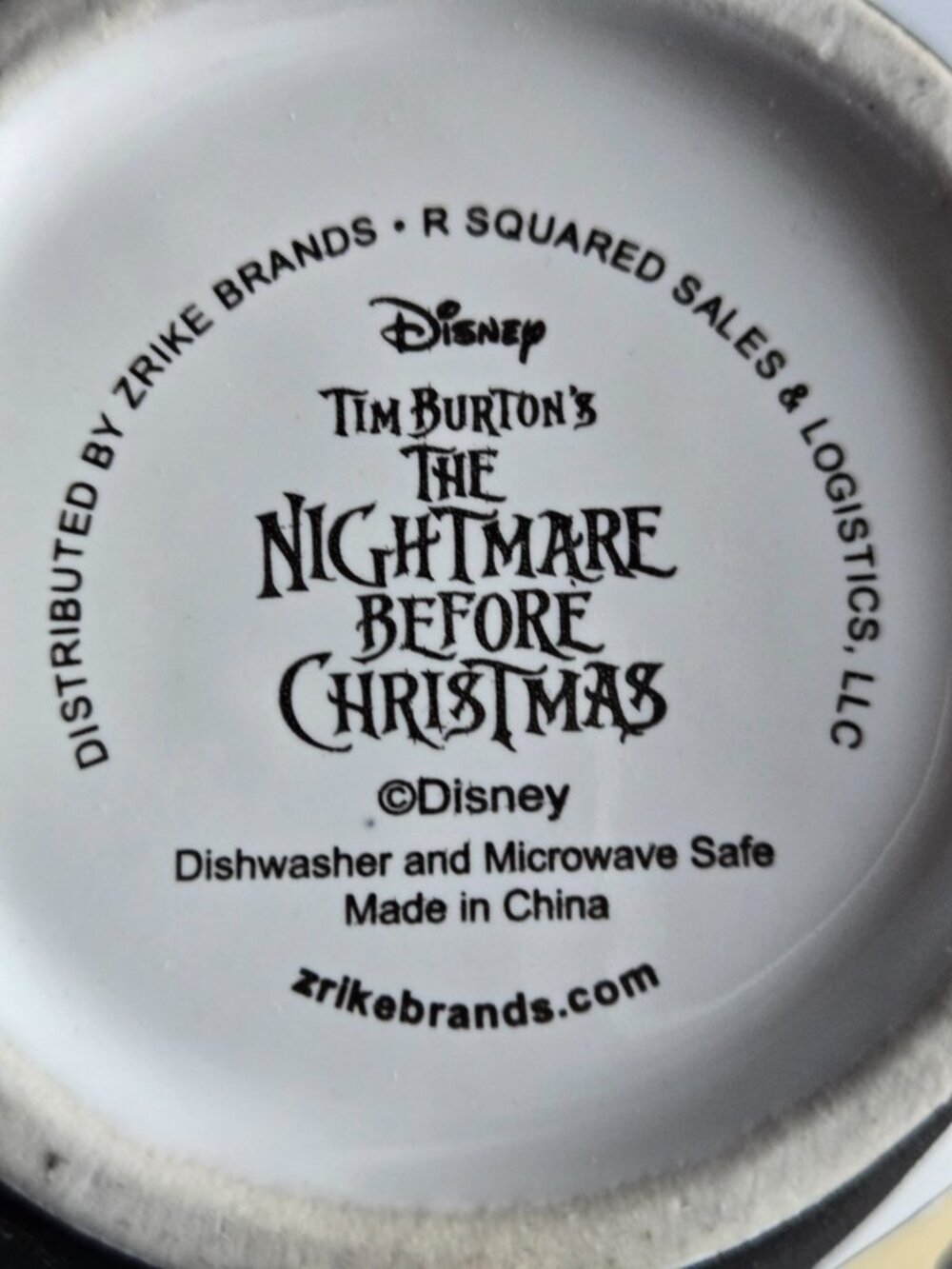 Disney Nightmare Before Christmas Jack Skellington Ramen Noodle Bowl Halloween - Picture 6 of 8